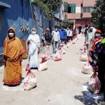 King Brand Cement of Bashundhra Group distributes aid in Saidpur