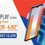 Infinix Launches Hot 10 Play (4GB+64GB) at BDT. 10490