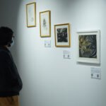 Nabila Rahman’s solo abstract art exhibition at Drik Gallary 5